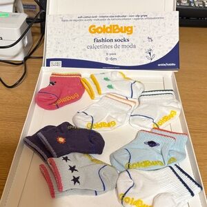 Baby Socks 8-Pack - 0-6 months Multicolor by Goldbug